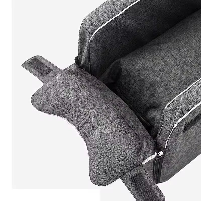 Portable Dog Car Seat Bed and Carrier for Small Dogs and Cats - Safety Travel Accessory